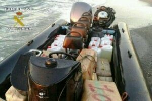 Intervenidos más de dos toneladas de hachís