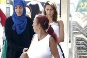 La madre y la tía de los niños fallecidos en Algeciras, cara a cara