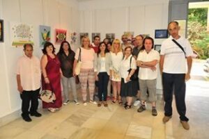 Inaugurada la exposición Variante del Cuatro" de la asociación Afemen