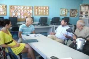 Alfonso Candón y Paula Conesa se reúnen con Fegadi