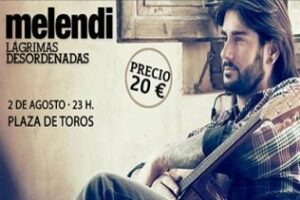 Melendi actúa mañana en la plaza de toros
