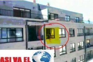 Así va el mundo... Una mujer amenaza con tirar a su hija de 10 meses desde un 5º piso