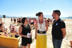 Los mayores disfrutan hoy en el Rinconcillo con la campaña Muévete, siéntete joven"