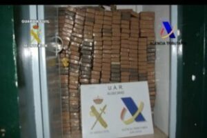 La incautación de droga en el Estrecho se redujo de 18 a 10 toneladas en 2013