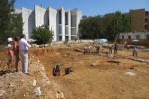 Landaluce supervisó las intervenciones arqueológicas del Campus Tecnológico