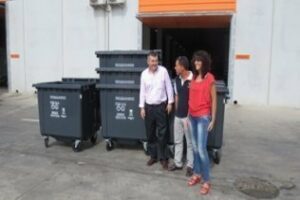 Algesa compra 150 contenedores para la recogida de basura