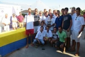 Ros preside la entrega de trofeos de la VIII Regata de flotas Snipe