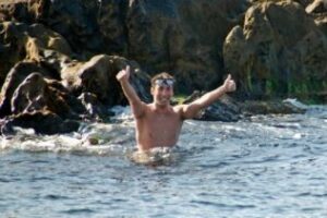 Record del mundo: Héctor Ramírez cruza el Estrecho de Gibraltar a estilo mariposa