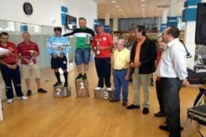 La Clásica Ciclista Ciudad de Algeciras" consigue imponerse a la lluvia