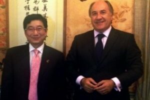 Landaluce sigue de reuniones en Corea, ahora con la cultura como protagonista