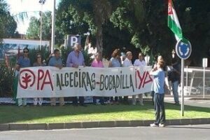 PA tacha de ridículo los 50 millones de euros para la Algeciras-Bobadilla