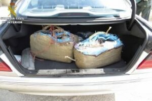 Intervenidos 40 kgrs de hachís en San García