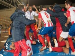 El Algeciras gana en los penaltis su pasaporte a la siguiente ronda con los grandes en el bombo