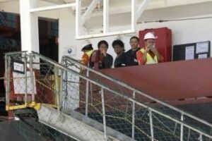 Los 14 polizones de Ghana continúan en el Puerto de Algeciras