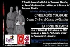 Proyección del Documental La Noche más Larga" en la sede del PCA