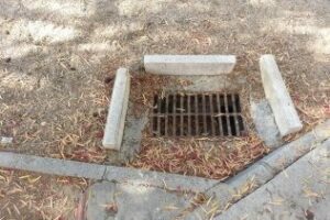 Estado de parque en la barriada Acebuchal