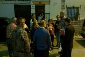 PA exige el desatasco del colector de la calle Tartesos en la barriada del Tiro