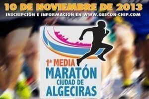Deportes recuerda los cortes de calles con motivo de la I Media Maratón Ciudad de Algeciras