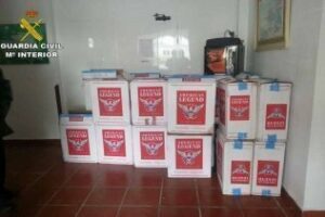 Intervenidas 11.000 cajetillas de tabaco de contrabando