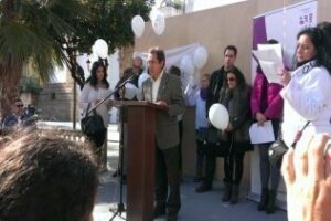 El PA presente en los actos contra la violencia de género