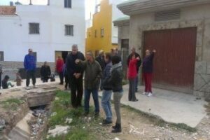 El PA a pie de calle ante las posibles inundaciones