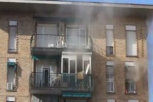 Vuelven a sus casas los vecinos desalojados en Algeciras, salvo los de la vivienda siniestrada