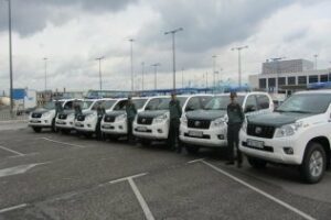 La Comandancia de la Guardia Civil de Algeciras recibe 24 vehículos nuevos