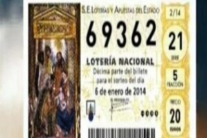 El número 69.362, agraciado con el segundo premio, vendido en Alcalá de los Gazules y Algeciras