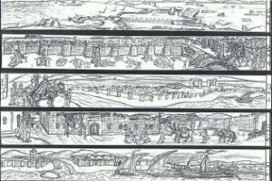 Descubra los bocetos de los relieves de la Fuente del Milenio...la historia de esta tierra