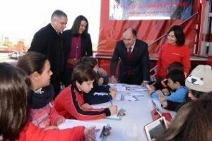 La caravana de la educación vial en Algeciras hasta el viernes