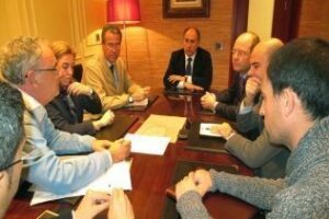 Landaluce y Grupo Alonso de reúnen para ver detalles de su proyecto en Algeciras