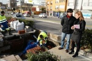 Pajares supervisa las obras de mejora en la estación de Jacinto Benavente