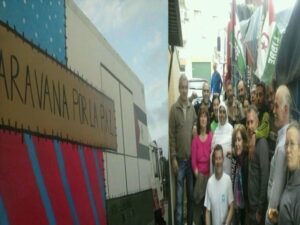 Una comarca solidaria envía 700 kgrs de "humanidad" a los refugiados de Tindouf en la caravana de la paz 2014