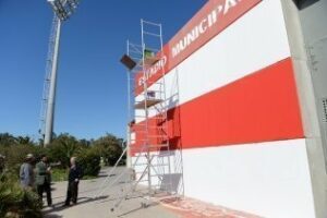 Trabajadores en exclusión social mejoran las instalaciones municipales