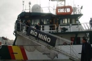 La Guardia Civil movilizó una patrullera de 50 metros para trasladar al gabinete de Fernández de Algeciras a Ceuta