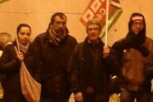 Huelga de limpiadoras de refinería