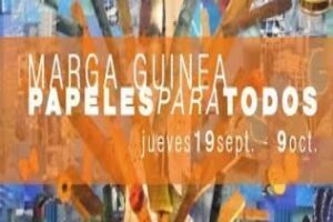 Marga Guinea muestra sus collages en la sala Rafael Argelés" hasta el 26 de abril