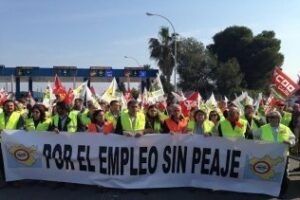 CCOO e IU anuncian nuevas movilizaciones para reclamar la liberación del peaje AP4