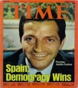 Adolfo Suarez. Por: Ángel Luis Jiménez