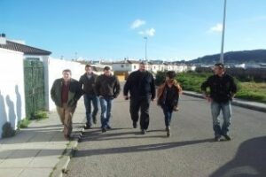 Los andalucistas proponen un plan de señalización y alumbrado para las Lomas del cobre