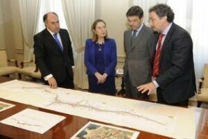 Landaluce considera un éxito para Algeciras la inclusión del ferrocarril en los fondos europeos