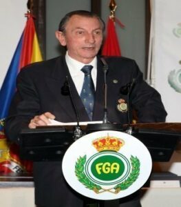 Ángel de la Riva, reelegido presidente de la Real Federación Andaluza de golf