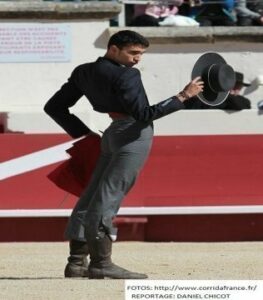 El novillero Algecireño causa una fuerte impresión con su actuación en Béziers