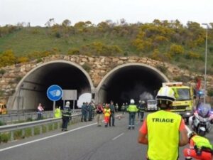 Junta realiza en Los Barrios el primer simulacro hecho en Andalucía de un accidente de mercancías peligrosas