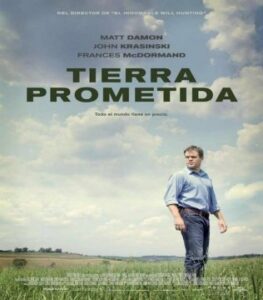 Tierra prometida y MATT Damon invitan a pensar sobre fracking en alcultura cinema