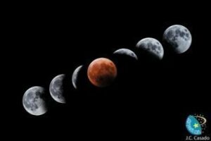 Un eclipse el 15 de abril abre las 'cuatro lunas de sangre'