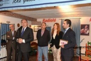 Entrega del premio Antonio Rubio" a Manuel de la Fragua