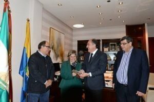 Landaluce entrega mañana el Bastón de Mando al Cristo de Medinaceli para que lo luzca en el desfile procesional