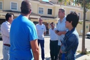 El PA y el "Rinconcillo existe" realizan una visita a "residencial el Greco"
