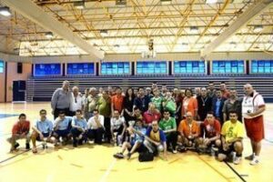 Conesa participa en la entrega de trofeos del II trofeo de fútbol sala de FAEM